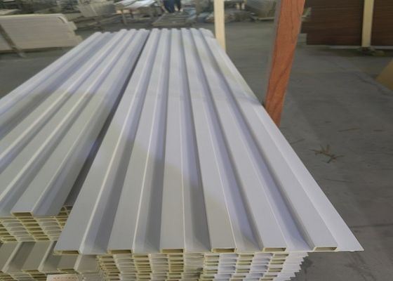 Houten de Muurcomité van Korrelpvc WPC Gecanneleerde Muurcomités WPC 3D Muurcomité