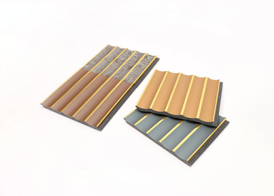 Het waterdichte Luxe Concrete Binnenlandse PS Comité van de Polystyreenmuur 120x12x2900