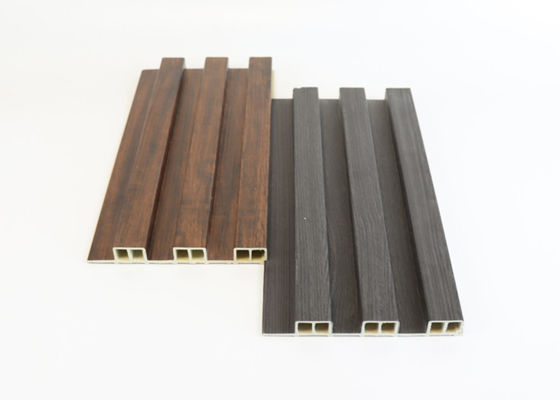 De houten Plastic Samengestelde WPC-Muurcomité Bekleding van de Binnenhuisarchitectuurwpc Muur