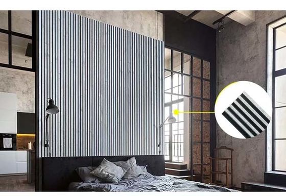 De Muurcomité van het luxepolystyreen PS van het Hotel Gouden Ontwerp Muurcomité Bekledingsblad