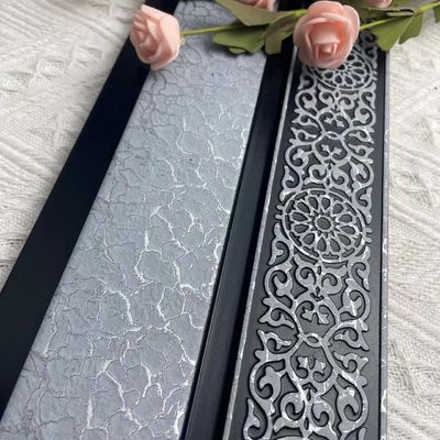 Waterdichte Decoratieps Binnenlandse 3D Houten Muur die Kroonlijstafgietsel Commissie