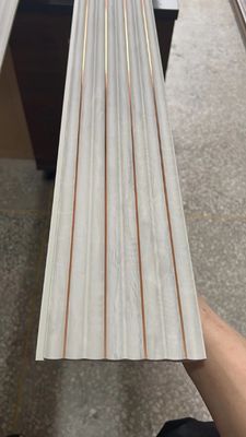 Waterdichte Decoratieps Binnenlandse 3D Houten Muur die Kroonlijstafgietsel Commissie
