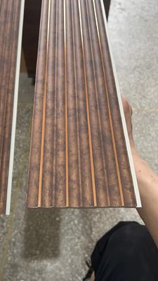 Waterdichte Decoratieps Binnenlandse 3D Houten Muur die Kroonlijstafgietsel Commissie