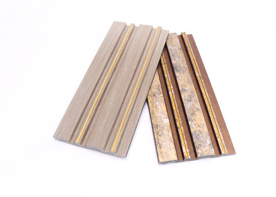 Binnencomités PS MuurBekledingspaneel met Gouden Zilveren Lijn voor Achtergrond 120x12mm