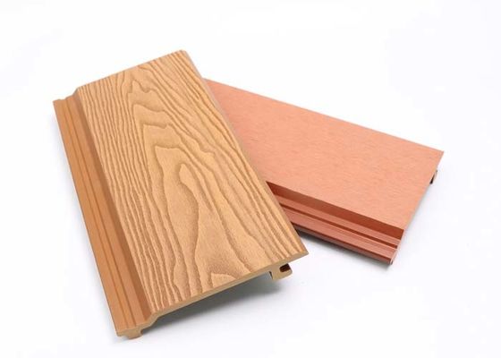 Veelvoudige Kleurenhdpe 148x21mm Buitenwpc-Muurcomité Decoratiemateriaal