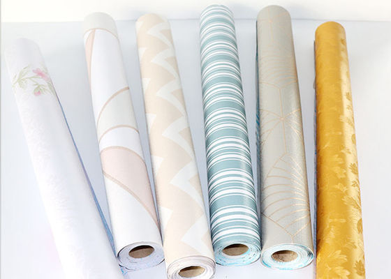 Het vinyl Zelfklevende pvc-Muurdocument rolt de Decoratie van het Luxehuis
