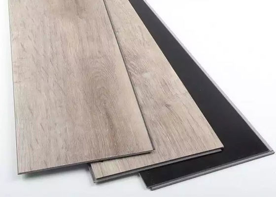 Waterdichte SPC die Binnenunlin vloeren klikt de Plastic 4mm Vinylplank van pvc