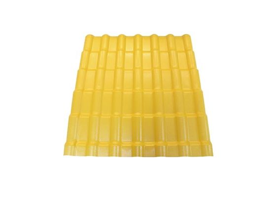 Gemakkelijke het Dak de Tegel van plastic Harspvc installeert Daktegels voor het Decor van het Fabrieksdak