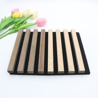 21 * 600 * 2400 mm geluiddicht akoestisch gecanneleerd bordpaneel voor interieurdecoratie