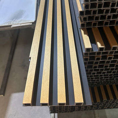 WPC-wandpaneel met gelamineerde houten korrels voor binneninrichting