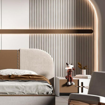 WPC-wandpaneel met gelamineerde houten korrels voor binneninrichting