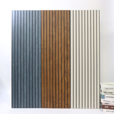 PVC-wandpaneel met fluit, brandwerend PVC-plaat, lichtgewicht PVC-wandpaneel voor interieurdecoratie, groothandel PVC-wandpaneel