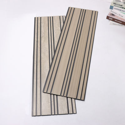 PVC-wandpaneel met fluit, brandwerend PVC-plaat, lichtgewicht PVC-wandpaneel voor interieurdecoratie, groothandel PVC-wandpaneel