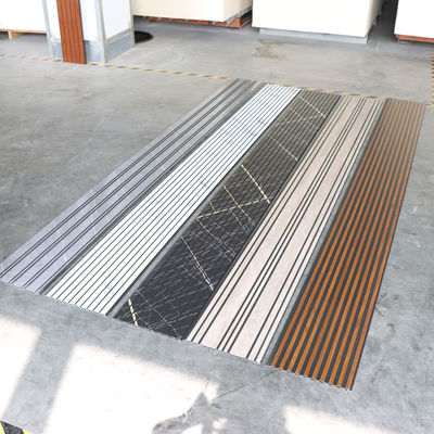 Moderne woningversiering PVC plafondpaneel als wandbord 3D textuur PVC wandpaneel voor woonkamer slaapkamer