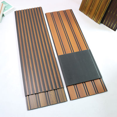 Houtnerf PVC Wandpaneel Decoratief Wandbord Milieuvriendelijk Materiaal Voor Slaapkamer Woonkamer TV Achtergrond Muur