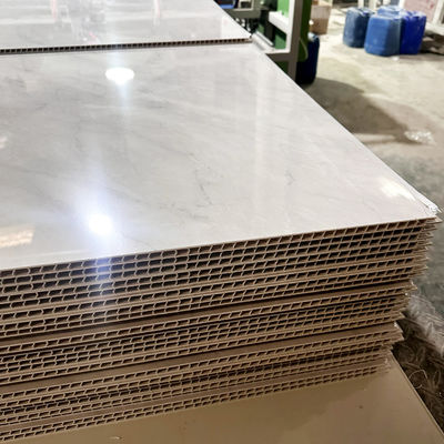 Marmer Milieuvriendelijke Kunststof Badkamerpanelen Voor Binnenmuren Villa Appartement Waterdichte Badkamer