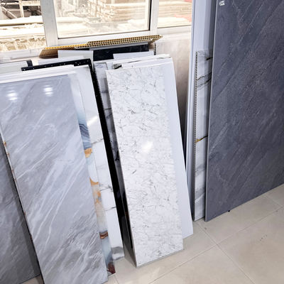 Moderne 3D-patroon brandwerend PVC-douchewandpaneel Luxe badkamer renovatie materiaal