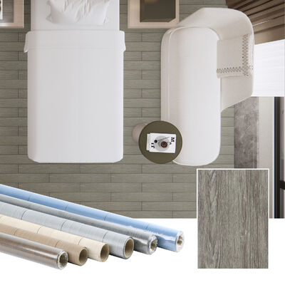 Zacht aanraken Comfortabel zelfklevend vloerstickers ondervoet decoratief