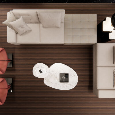 Kantoor Vloer Sticker Vinyl Zelfklevend Geen Gereedschap Of Lijm Nodig Gemakkelijke Zelfmaak Vloer Update