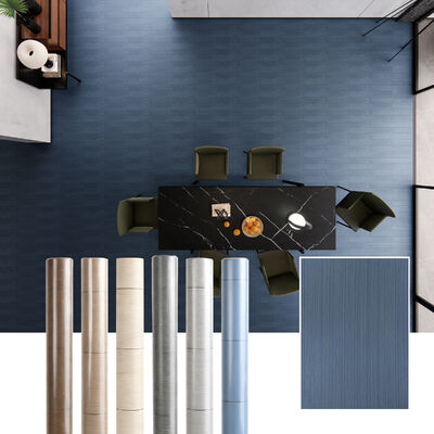 0.7mm kleefstof vloer stickers kurk of zachte textuur patroon