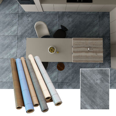 0.5mm Milieuvriendelijke PVC Zelfklevende Vloerstickers Decoratiemateriaal