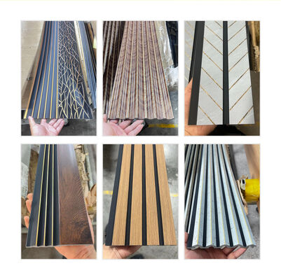 Superieure thermische isolatie Vocht- en waterbestendigheid PS-wandpaneel voor binnenmuurdecoratie