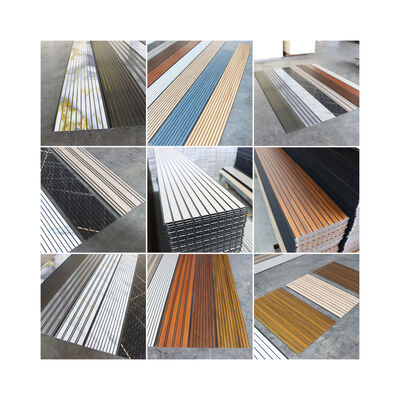 Superieure vocht- en rotbestendige PVC-gegroefde wandpaneel gebruikt in restaurants, ziekenhuizen, laboratoria