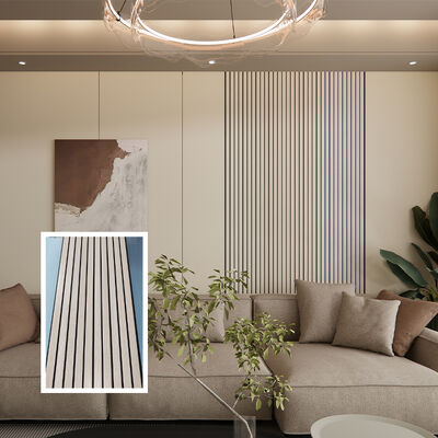 Superieure vocht- en rotbestendige PVC-gegroefde wandpaneel gebruikt in restaurants, ziekenhuizen, laboratoria