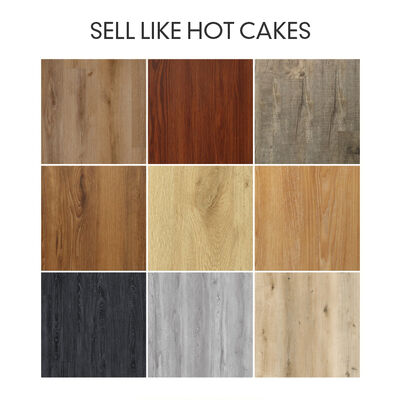 Formaldehyde E0 SPC-vloeren PVC met kalksteen grondstof Superieure duurzaamheid vloeroplossing voor commerciële en residentiële toepassingen