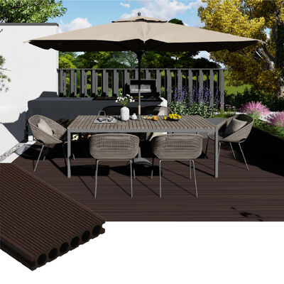 Custom Texture Outdoor WPC Decking.