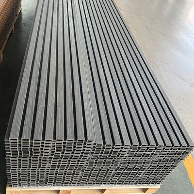 Hoogwaardig WPC-wandpaneel voor buiten, waterdicht hout, kunststofcomposite voor gebouwdecoratie