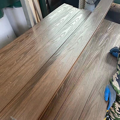 Buitenmuurpaneel WPC Buitenhouten Hout Plastic Composite met weersbestendigheid en gemakkelijke installatie