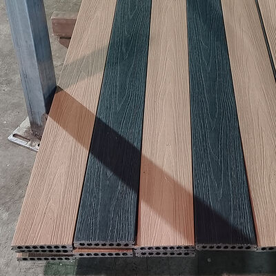 Buitenmuurpaneel WPC Buitenhouten Hout Plastic Composite met weersbestendigheid en gemakkelijke installatie