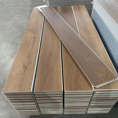 Waterdichte Spc 5 mm stijve vinyl zwevende vloer 20mil slijtlaag Click Lock Plank