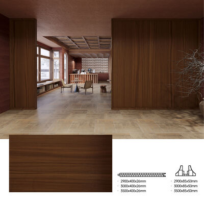 Lichtgewicht Waterdicht Brandwerend PVC Wandpaneel voor Kantoorruimte Scheidingswand