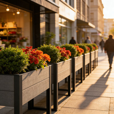 Verhoogd Moestuinbed Met Metalen Poten Voor Buitenplanten van Groenten, Bloemen en Kruiden