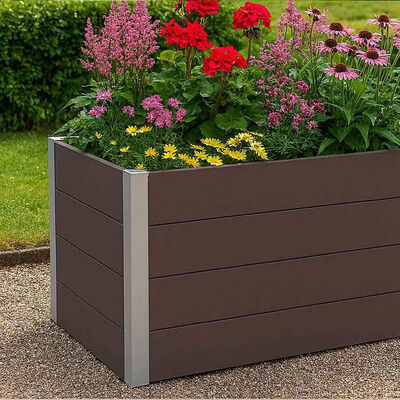 Duurzaam Verhoogd Tuinbed Voor Achtertuin Terras Buiten Planten Tuin Landschapsarchitectuur