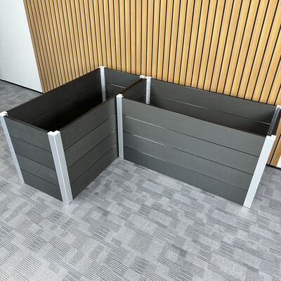 Buitengebouwde tuinbedplantkist met waterdicht brandvertragend, milieuvriendelijk materiaal voor tuinplant