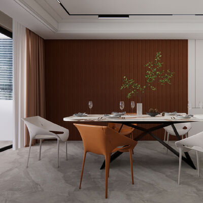 Groothandel WPC Fluted Wall Panel Hout Plastic Composite Interior Decorative Wall Board