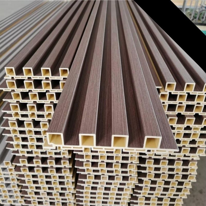 De houten Houten Korrels lamineerden Binnenlands WPC-Muurcomité voor Binnendecoratie