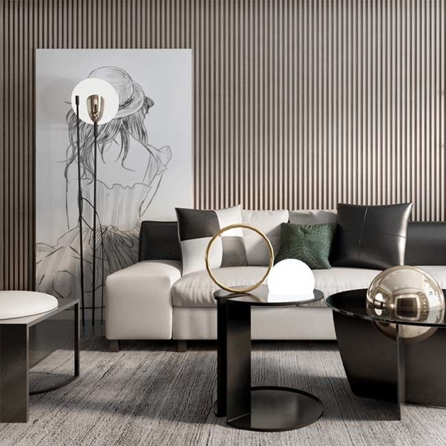 12cm - 20cm het Comité van de breedte Binnenlands WPC Muur Decoratief MuurBekledingspaneel