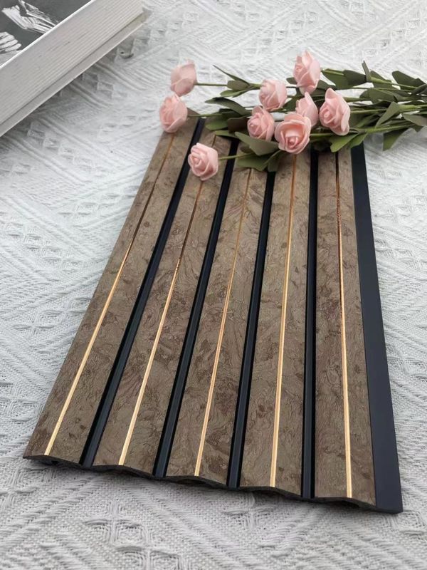 Waterdichte Decoratieps Binnenlandse 3D Houten Muur die Kroonlijstafgietsel Commissie