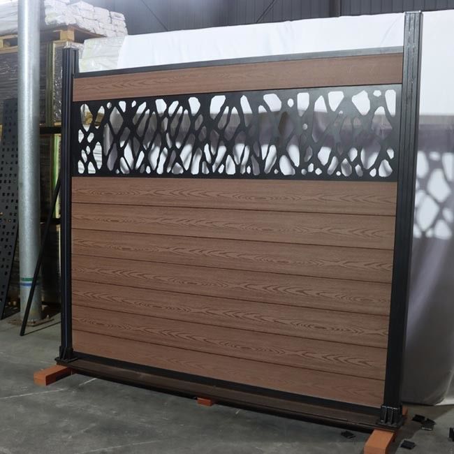De gemakkelijke Omheining Panels van Installatiewpc 1.8m * 1.8m de Uitdrijvings Buitenraad van Co