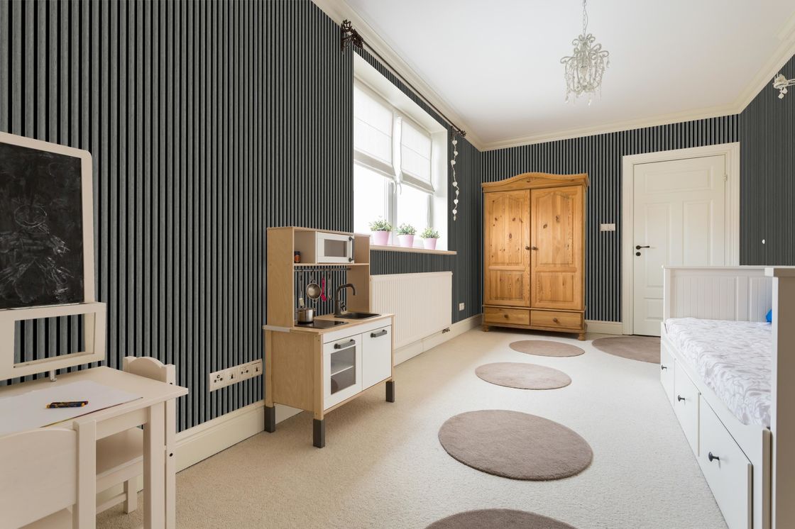 21 * 600 * 2400 mm geluiddicht akoestisch gecanneleerd bordpaneel voor interieurdecoratie