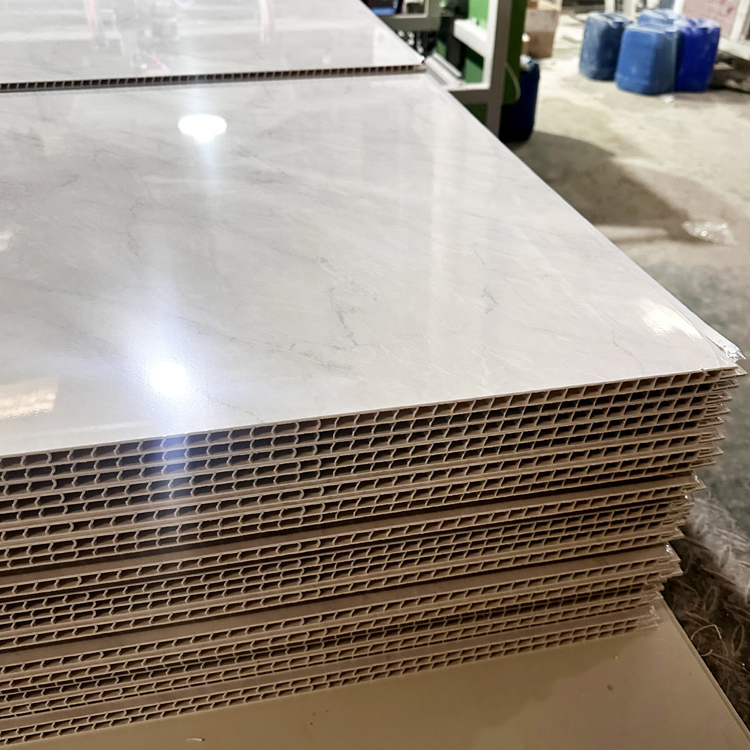 Marmer Milieuvriendelijke Kunststof Badkamerpanelen Voor Binnenmuren Villa Appartement Waterdichte Badkamer