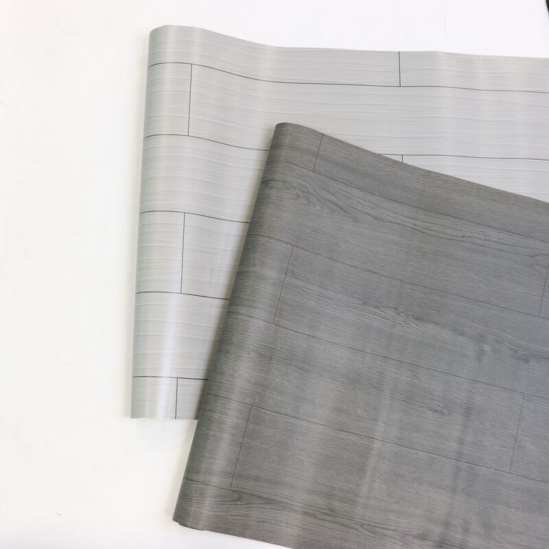 Eenvoudig te installeren en verwijderbare decoratieve vloerfolie met realistische patronen