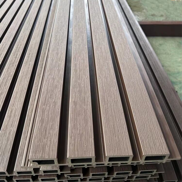 Factory Manufacturer Wpc 3D Siding Wall Panels Board Curved Wood Wall Cladding