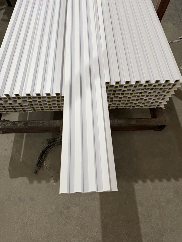 Op maat gemaakt milieuvriendelijk binnenprofiel WPC wandpaneel 160x24 bekleding