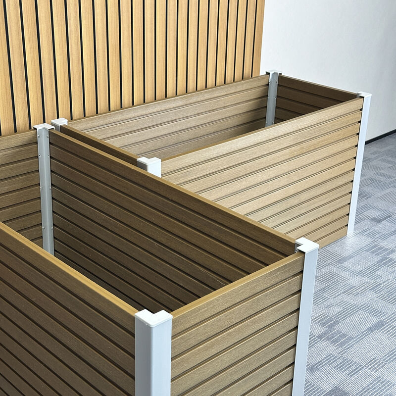 Duurzaam Verhoogd Tuinbed Voor Achtertuin Terras Buiten Planten Tuin Landschapsarchitectuur