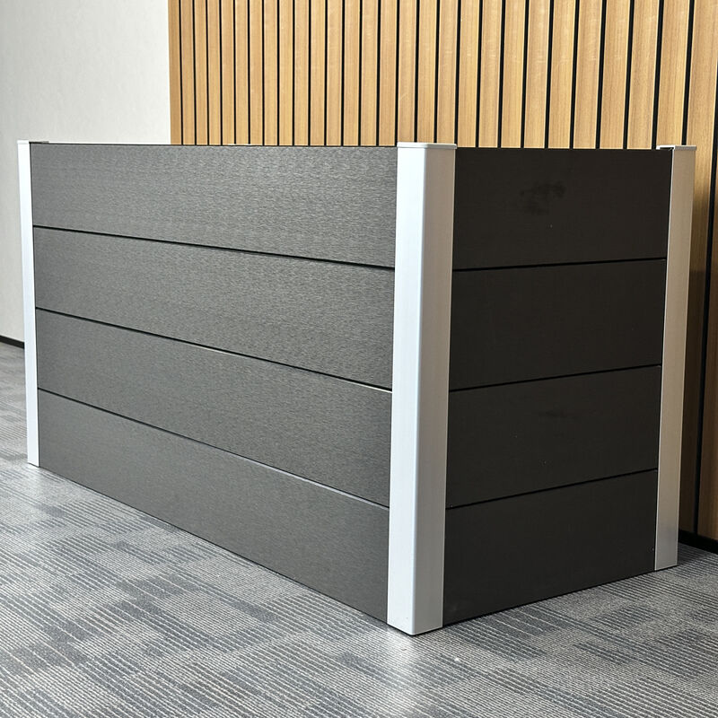 Moderne waterdichte brandvertragende milieuvriendelijke verhoogde tuinbed planterdoos voor buiten